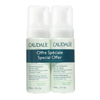 CAUDALIE Vinoclean Reinigungsschaum Doppelpack